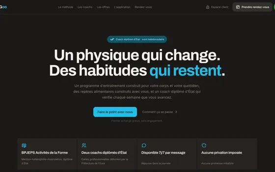 The home page · MyFitGoo